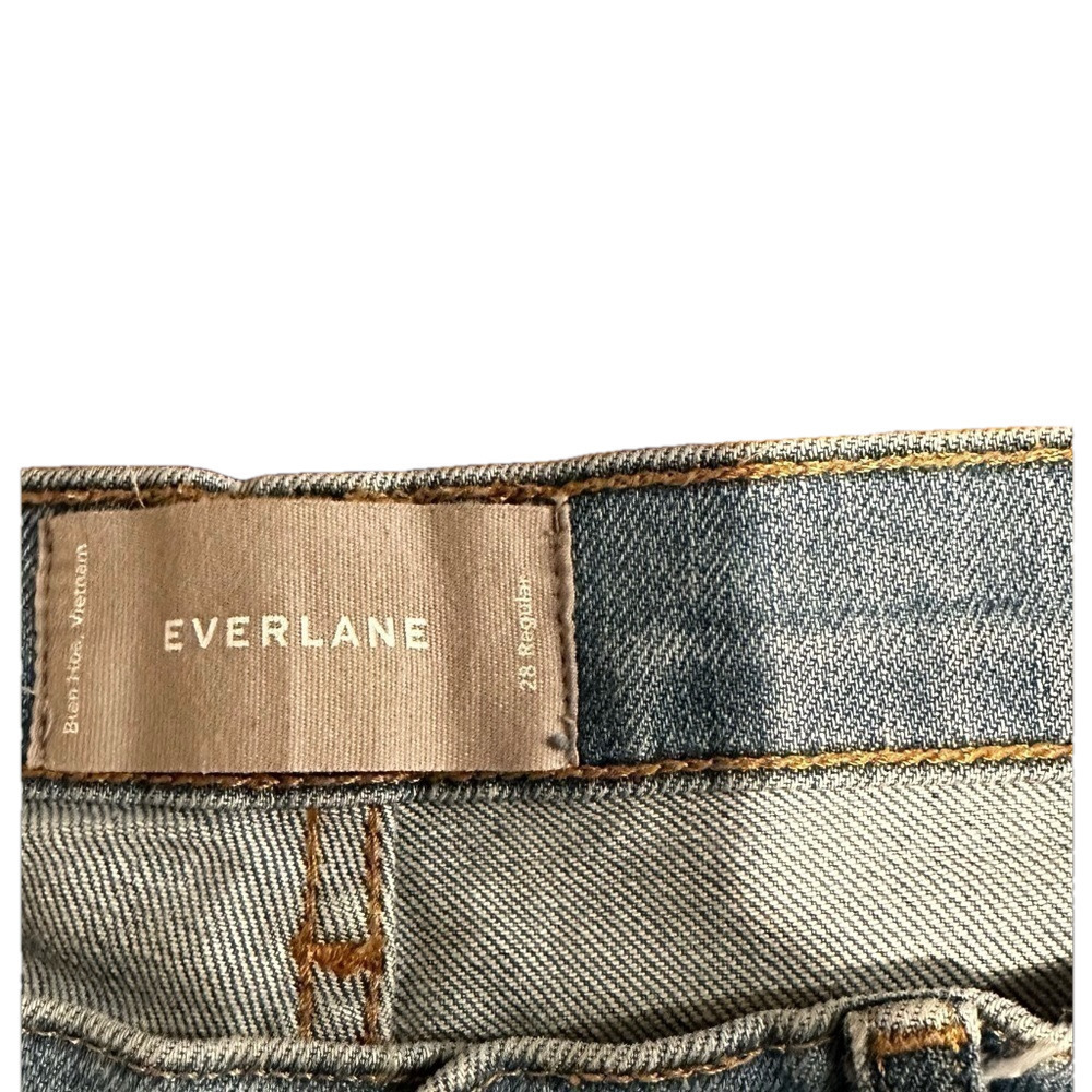 EVERLANE Mid- Rise Light Wash /Size 28 - Picture 2 of 6